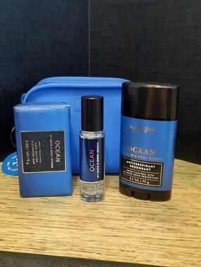 "OCEAN"  BATH AND BODY WORKS 4 Piece Set